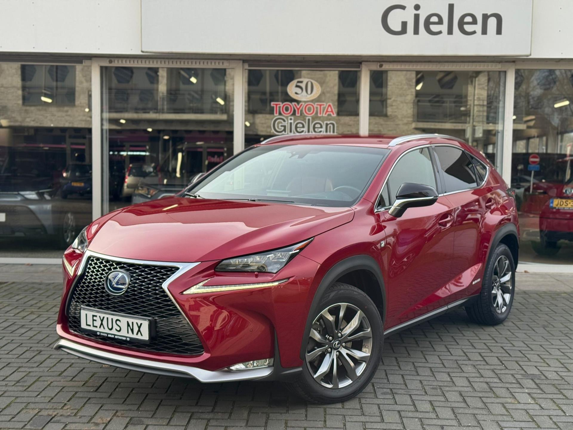 Lexus NX 300h AWD F Sport Line | Trekhaak, Head up display, Stoelverwarming, Leer, Parkeersensoren, Keyless, Elektrische achterklep, Wein 49689111-0.jpg | Autobedrijf Gielen