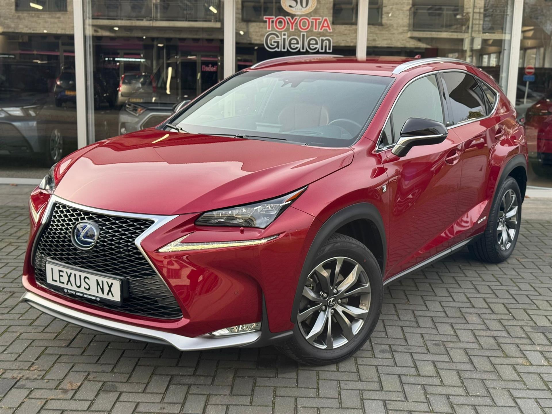 Lexus NX 300h AWD F Sport Line | Head up display, Stoelverwarming, Leer, Parkeersensoren, Keyless, Elektrische achterklep, Weinig KM! 49689111-1.jpg | Autobedrijf Gielen