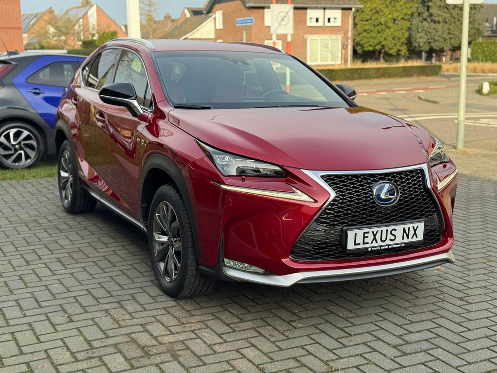 Lexus NX 300h AWD F Sport Line | Trekhaak, Head up display, Stoelverwarming, Leer, Parkeersensoren, Keyless, Elektrische achterklep, Wein 49689111-4.jpg | Autobedrijf Gielen