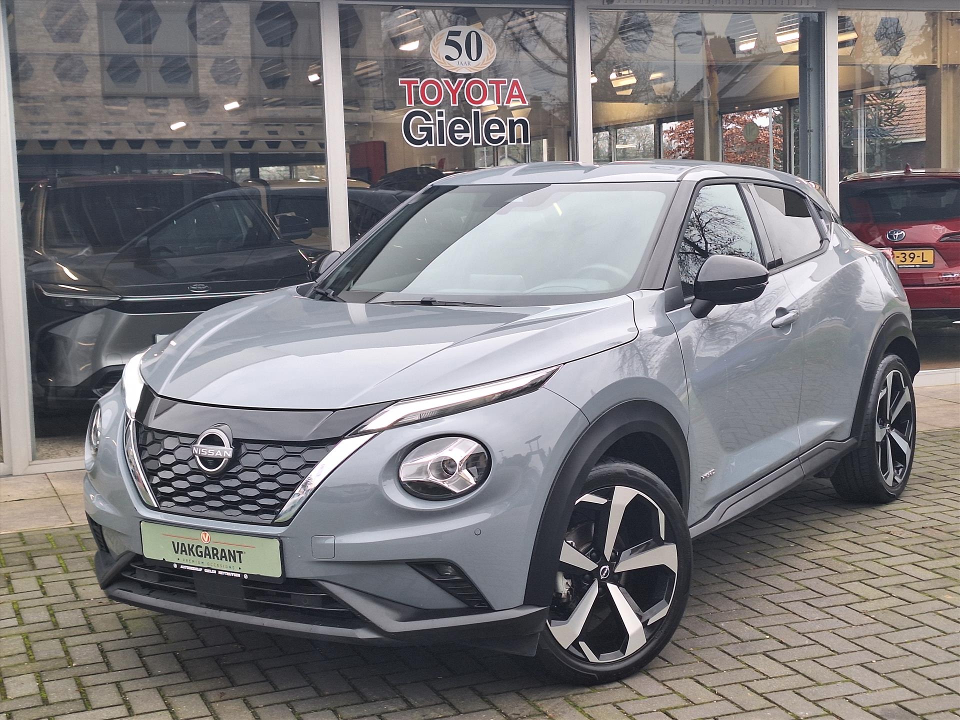 Nissan Juke Hybrid 143pk Tekna | Leer, 360 Camera, Adaptive cruise control, Climate control, Keyless, 19 inch, Startknop, Parkeersensoren 49999753-1.jpg | Autobedrijf Gielen