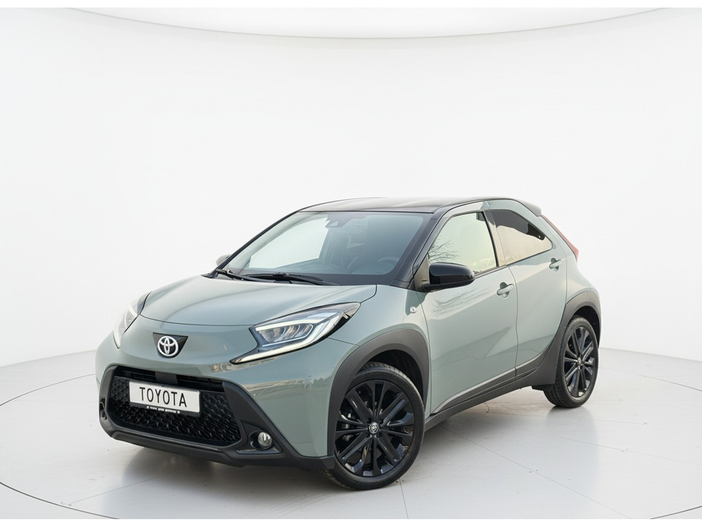 Toyota Aygo X 1.0 VVT-i MT Pulse | Eerste eigenaar, Tarragon, Zwarte lichtmetalen velgen, Bi-Tone, Climate control, Apple CarPlay/Android Auto 51660761-0.jpg | Autobedrijf Gielen