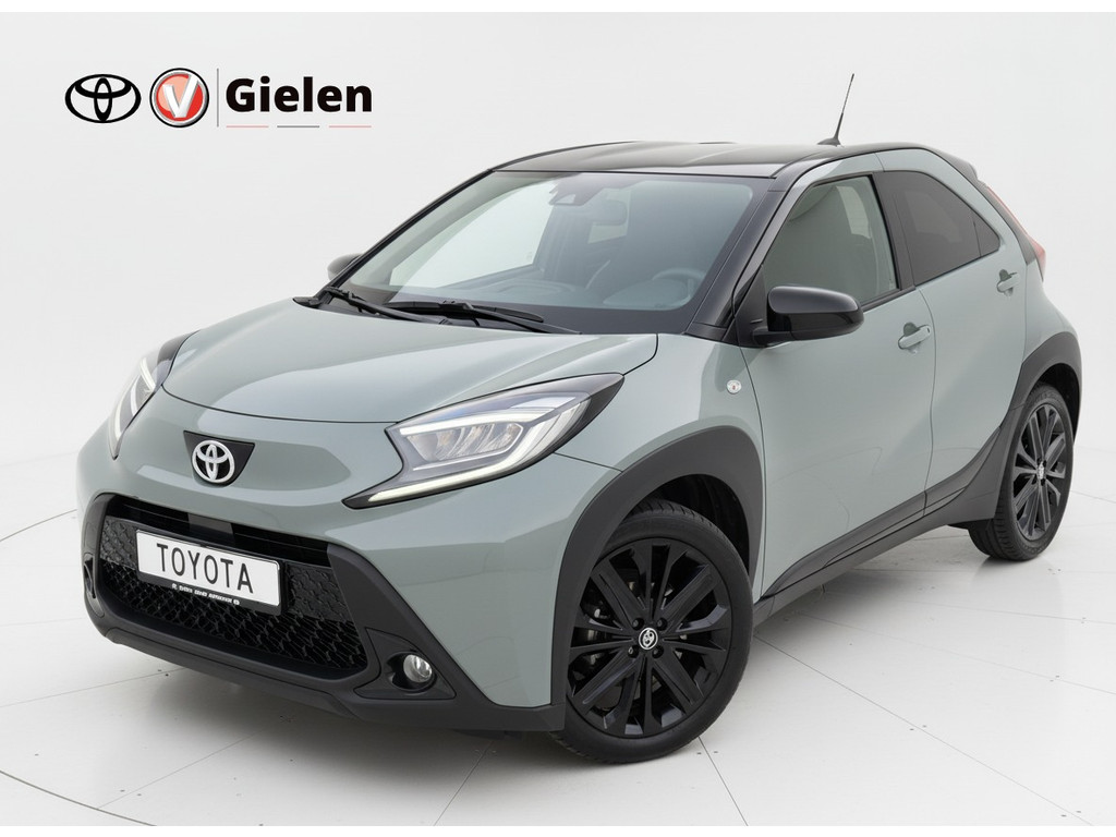 Toyota Aygo X 1.0 VVT-i MT Pulse | Eerste eigenaar, Tarragon, Zwarte lichtmetalen velgen, Bi-Tone, Climate control, Apple CarPlay/Android Auto 51660761-0.jpg | Autobedrijf Gielen