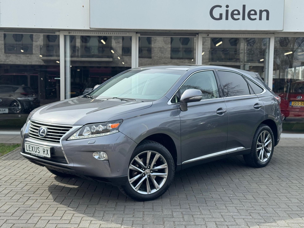 Lexus RX 450H 3.5 V6 4WD Luxury Line | Schuifdak, Leer, Geheugenfunctie, Stoelverwarming, LED, Navigatie, Parkeersensoren, Keyless 52177056-0.jpg | Autobedrijf Gielen
