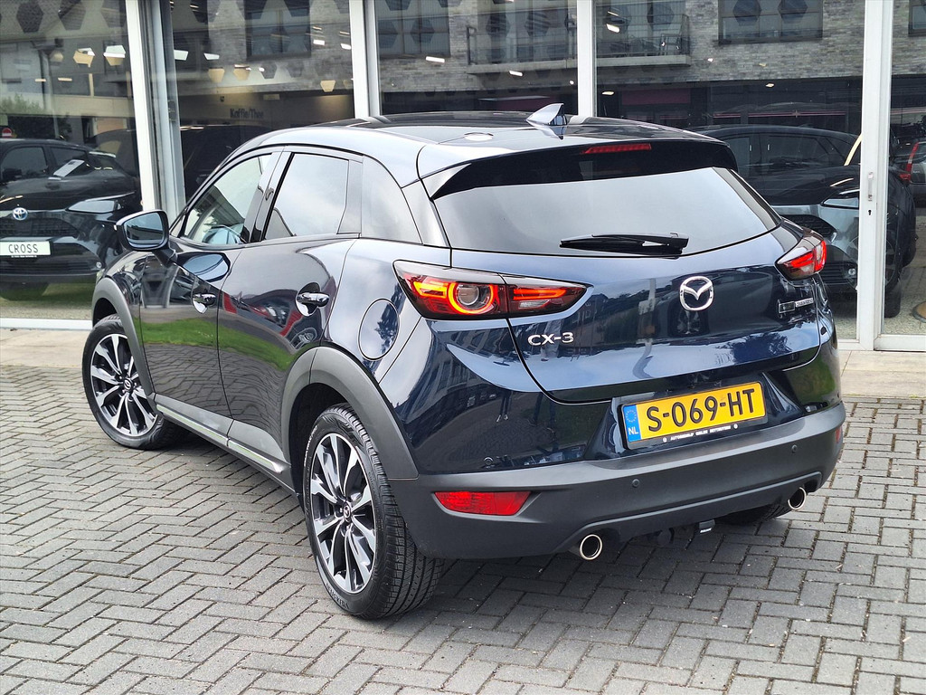Mazda CX-3 2.0 SKYACTIV-G 121pk Luxury | Trekhaak, Dodehoekherkenning, Parkeersensoren, Apple Carplay/Android Auto, Stoelverwarming 53800193-1.jpg | Autobedrijf Gielen
