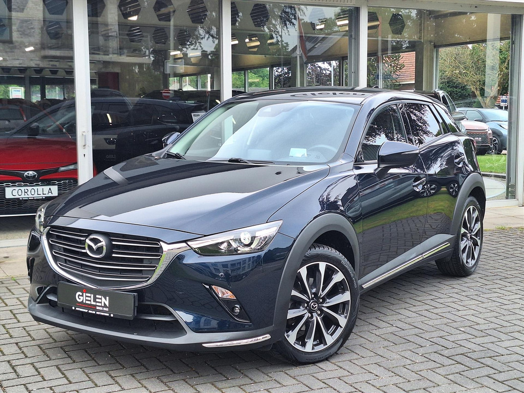 Mazda CX-3 2.0 SKYACTIV-G 121pk Luxury | Trekhaak, Dodehoekherkenning, Parkeersensoren, Apple Carplay/Android Auto, Stoelverwarming 53800193-3.jpg | Autobedrijf Gielen