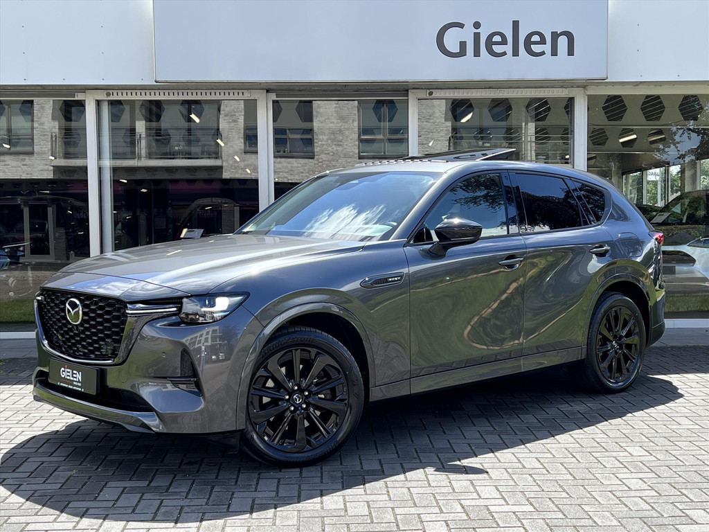 Mazda CX-60 2.5 E-Skyactiv PHEV Takumi | Trekhaak, Panoramadak, Geheugenfunctie, Leer, 360 Camera, BOSE, Stoelventilatie, Stuurverwarming 54194288-0.jpg | Autobedrijf Gielen