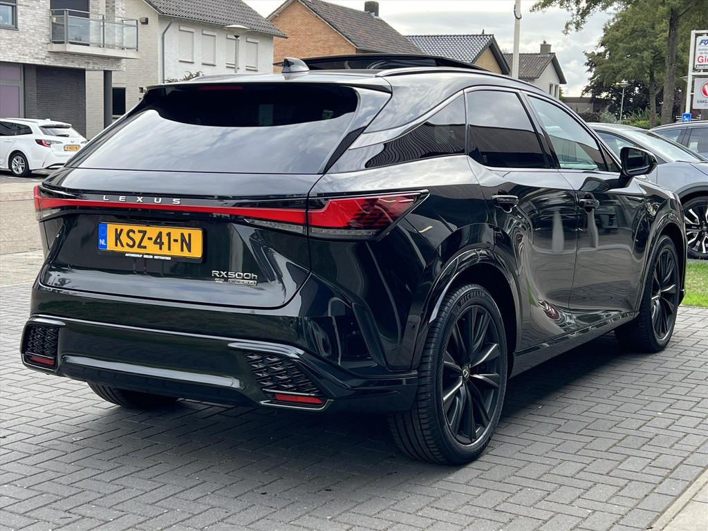 Lexus RX 500h Turbo 371pk AWD F Sport Line | Panoramadak, 21 inch, 360 Camera, Head up display, Memory, Stoelventilatie 54900558-4.jpg | Autobedrijf Gielen