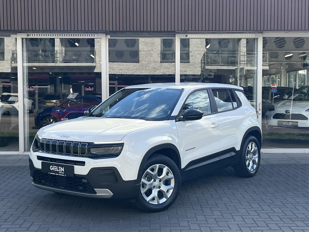 Jeep Avenger 1.2T 100pk Altitude | JBL, Dodehoekherkenning, Keyless, Startknop, Parkeersensoren, Camera, Adaptive cruise control 56258337-0.jpg | Autobedrijf Gielen