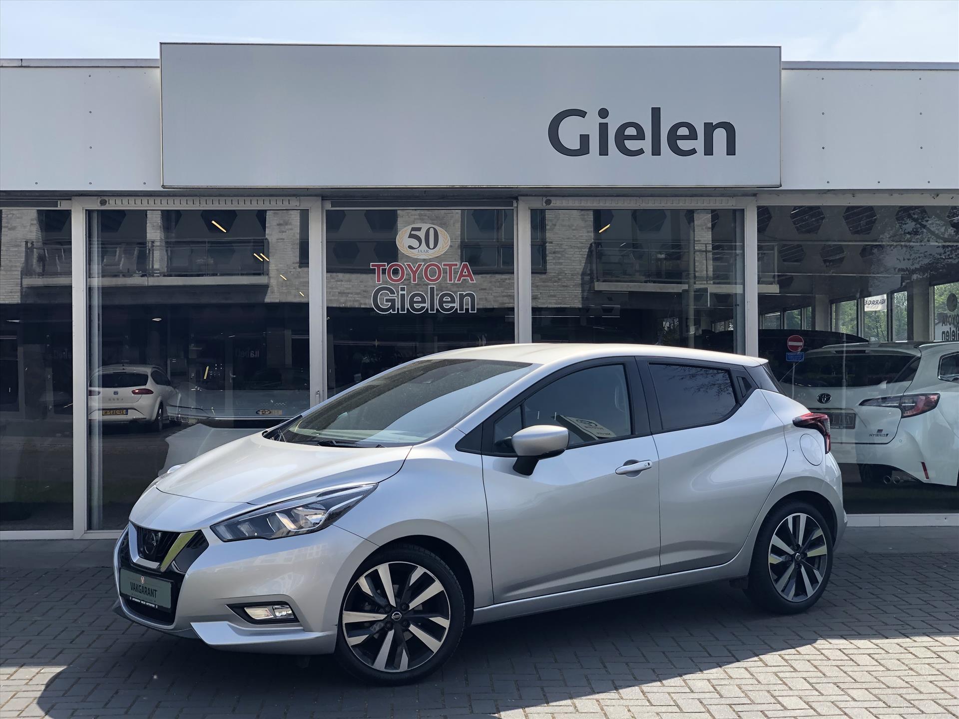 Nissan Micra 1.0 IG-T 100pk Tekna | Eerste eigenaar, Bose, Navigatie, Parkeersensoren, Stoelverwarming, Keyless, DAB, Apple CarPlay/Android A 38186309-0.jpg | Autobedrijf Gielen